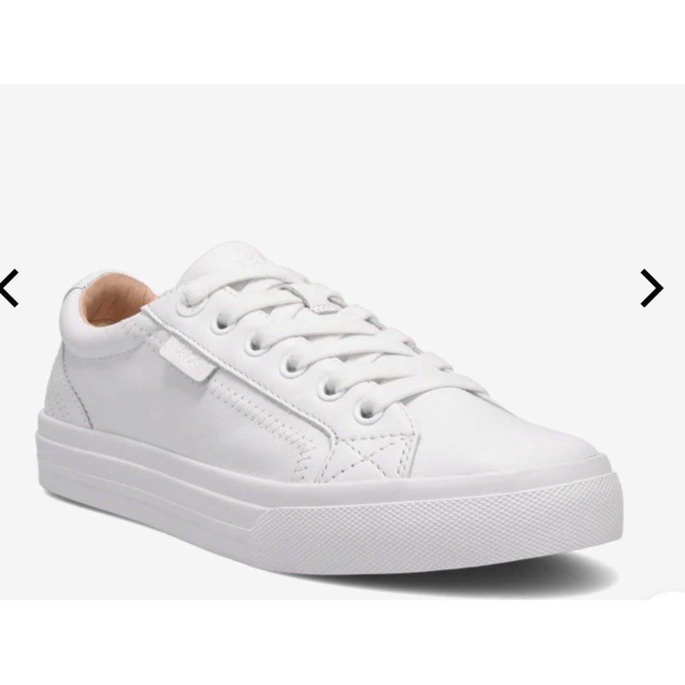 Taos Women's Plim Soul Lux White Size 7 Sneaker Leather